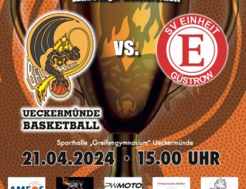 Landesliga-Meisterschaft Basketball am 21.04.2024 in Ueckermünde